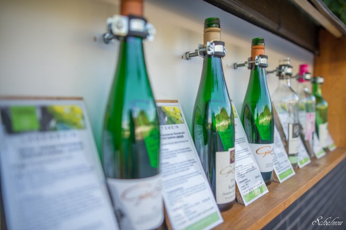 Wein Cochem an der Mosel Weinflaschen
