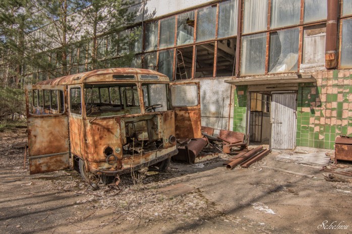 jupiter fabrik pripjat bus schrott