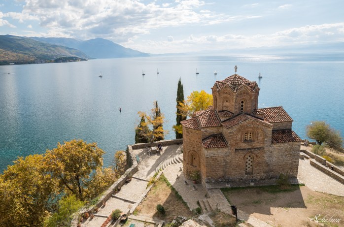 kirche des heiligen johannes von kaneo ohrid mazedonien ohridsee